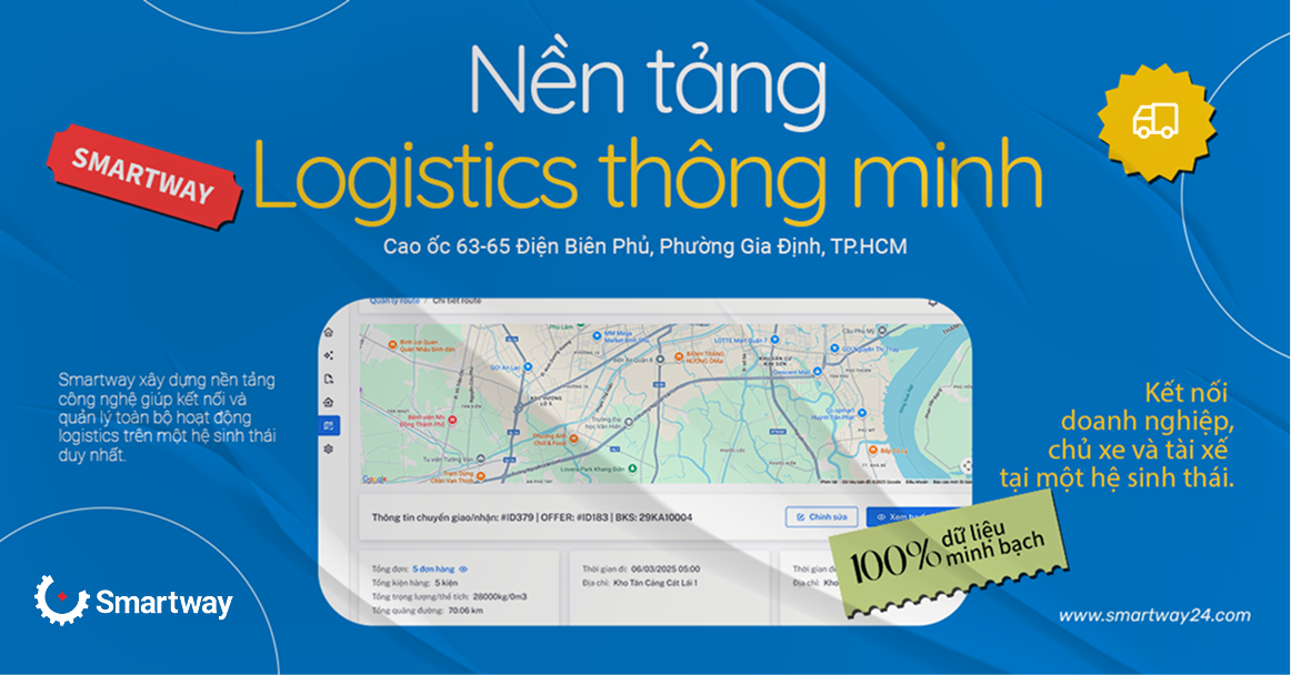 7 yếu tố cấu thành hệ thống quản lý vận tải toàn diện