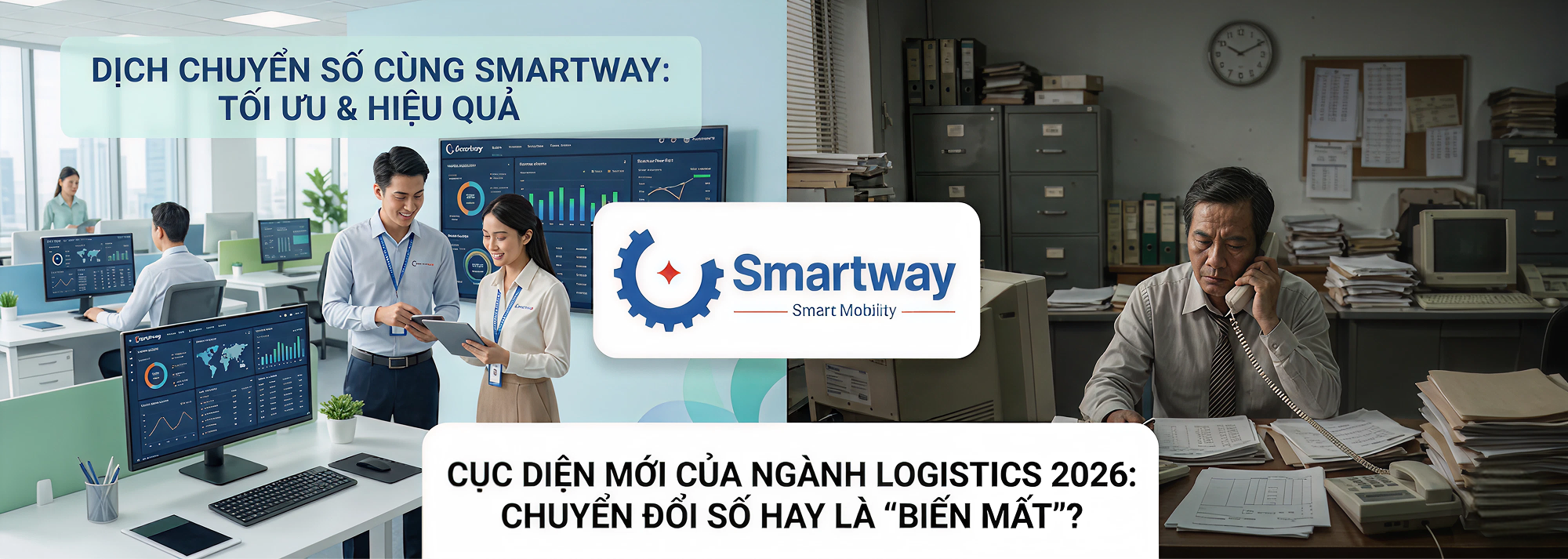 Giải pháp chuyển đổi số Logistics Smartway tối ưu vận tải 2026
