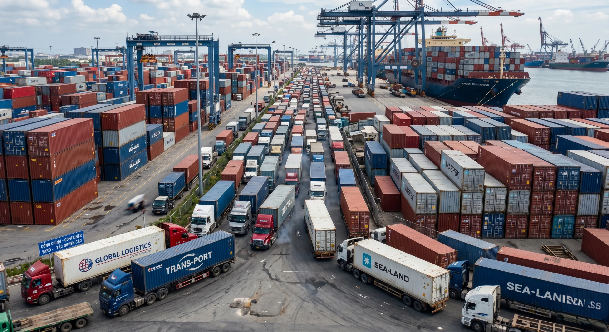 Điểm nghẽn trong logistics - Route4Green