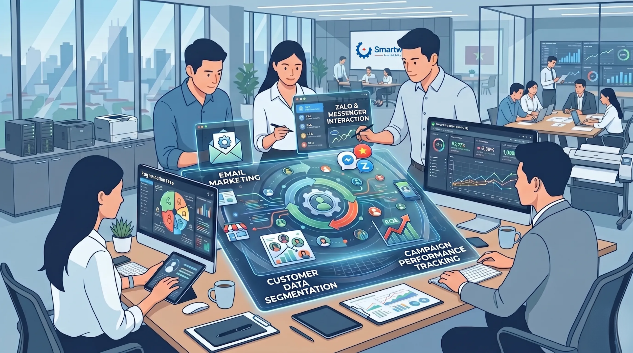 Smartway CRM: Hệ sinh thái Marketing thế hệ mới cho doanh nghiệp số