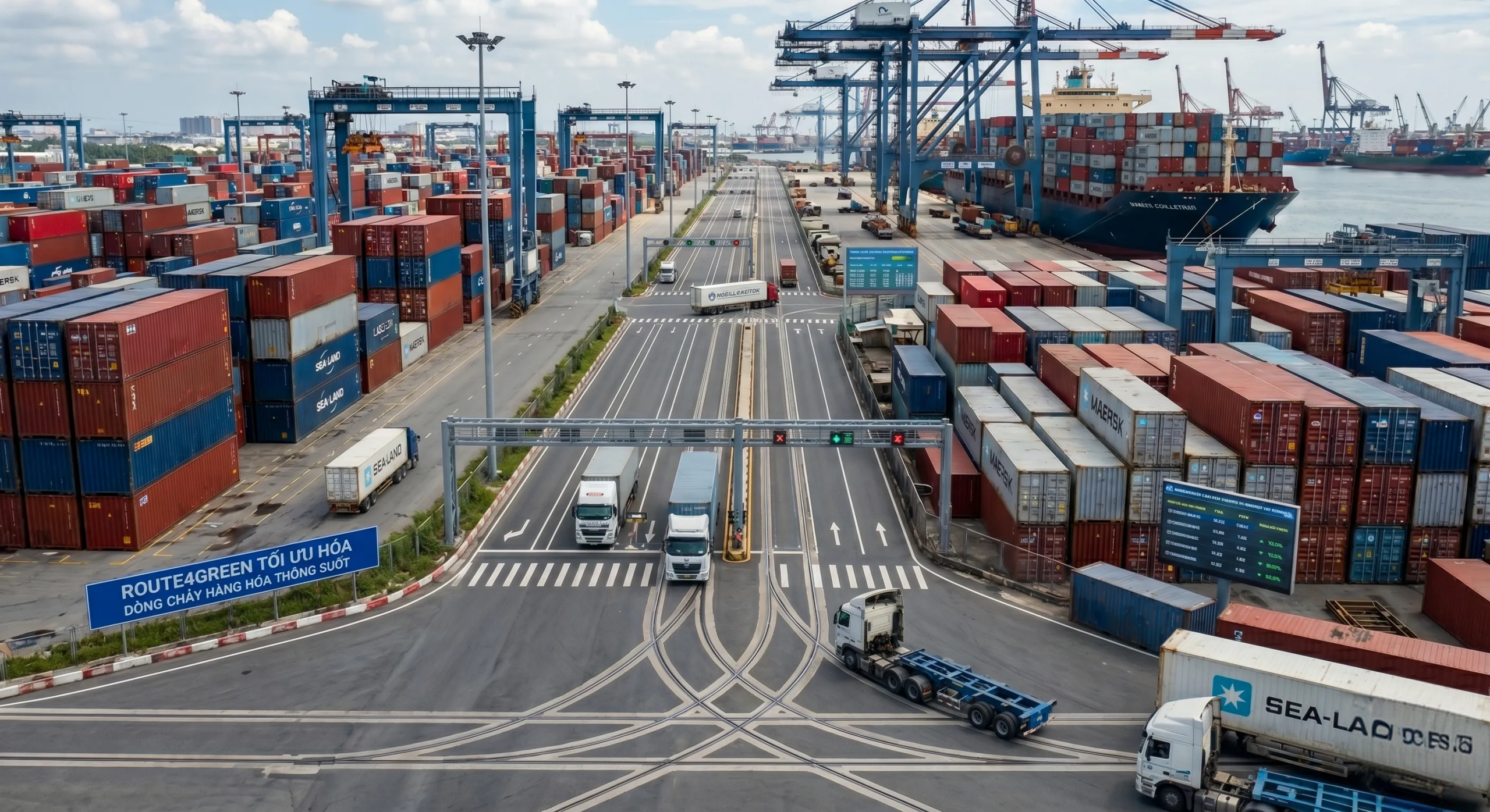 Giải pháp tối ưu nhập hàng của Route4Green